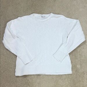 Avalin White Knit Sweater
